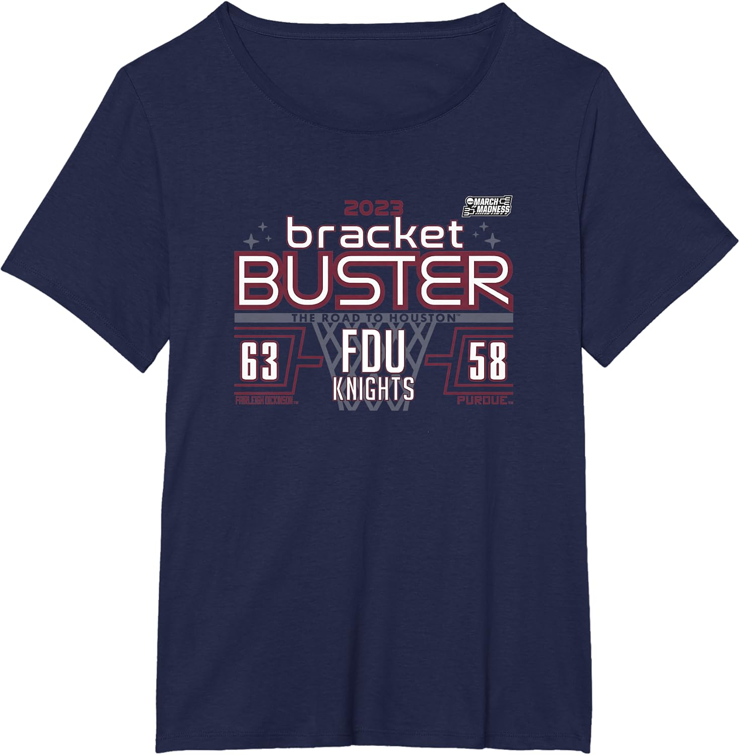 Fairleigh Dickinson Knights Bracket Buster 2023 Basketball TShirt